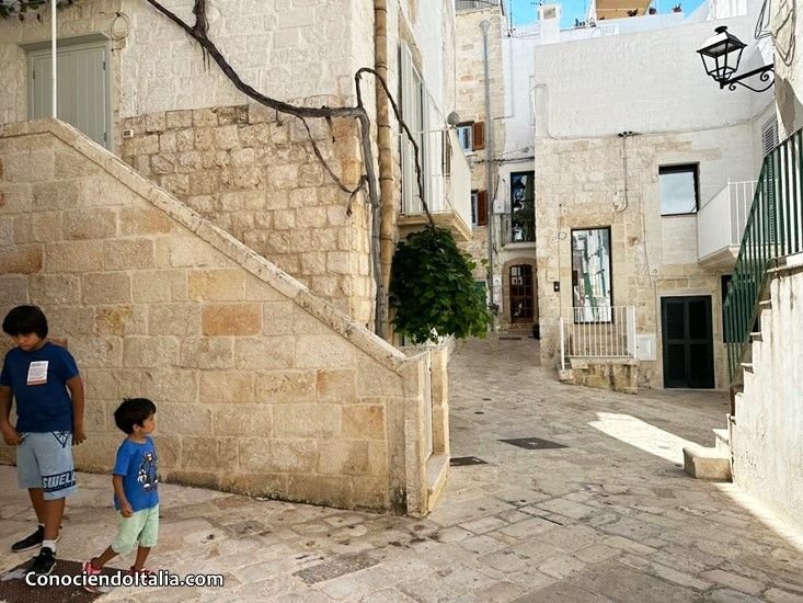Centro histórico de Polignano a Mare