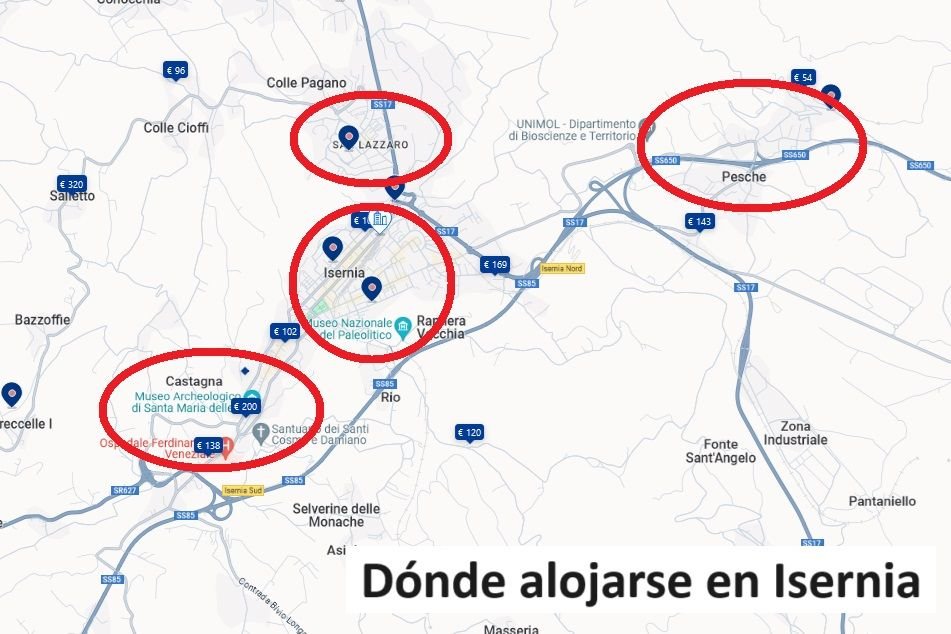 Dónde alojarse en Isernia – Mejores zonas y hoteles