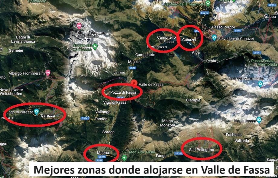 Dónde alojarse en Val di Fassa – Mejores zonas y hoteles