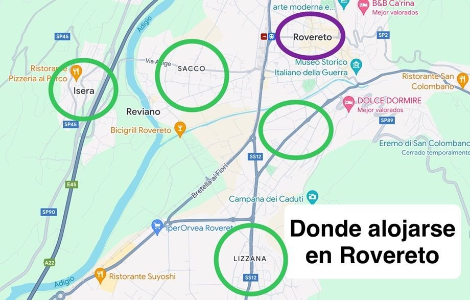 Dónde alojarse en Rovereto – Mejores zonas y hoteles