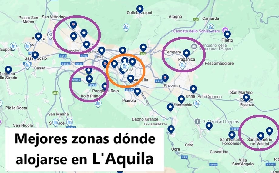 Dónde alojarse en L’Aquila, Abruzos: Mejores Zonas y Hoteles