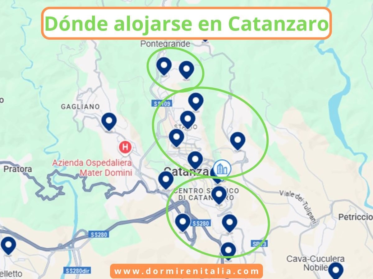 Dónde alojarse en Catanzaro – Mejores zonas y hoteles