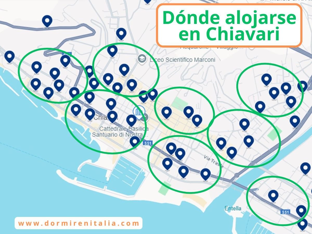 Dónde alojarse en Chiavari: Mejores Zonas y Hoteles