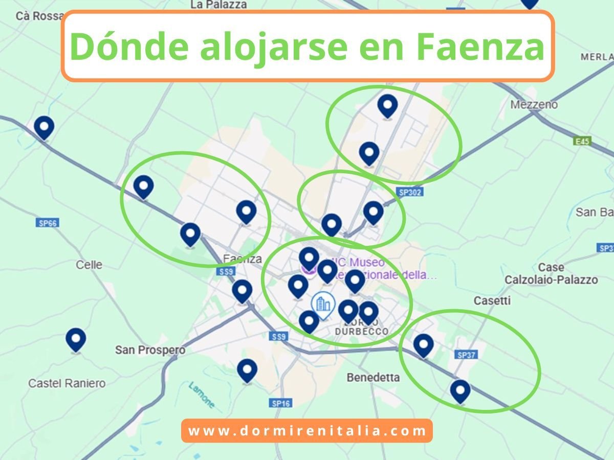 Dónde alojarse en Faenza: Mejores Zonas y Hoteles