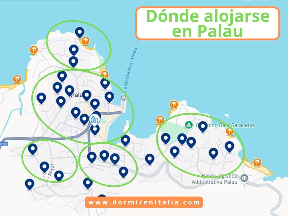 Dónde alojarse en Palau, Cerdeña – Mejores zonas y hoteles