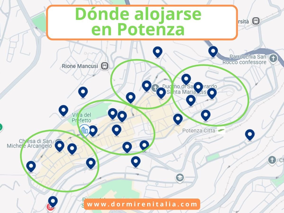 Dónde alojarse en Potenza: Mejores zonas y hoteles