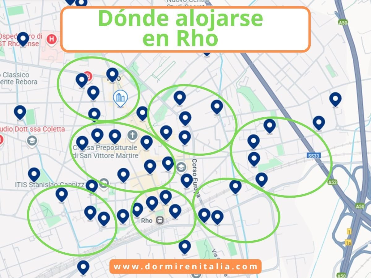 Dónde alojarse en Rho: Mejores Zonas y Hoteles