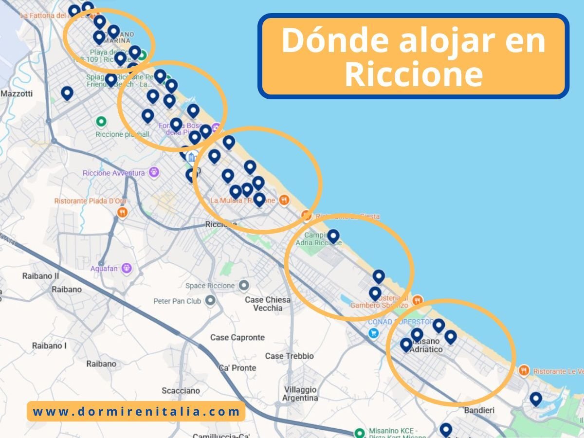 Alojamiento en Riccione: Dónde Dormir y Mejores Hoteles